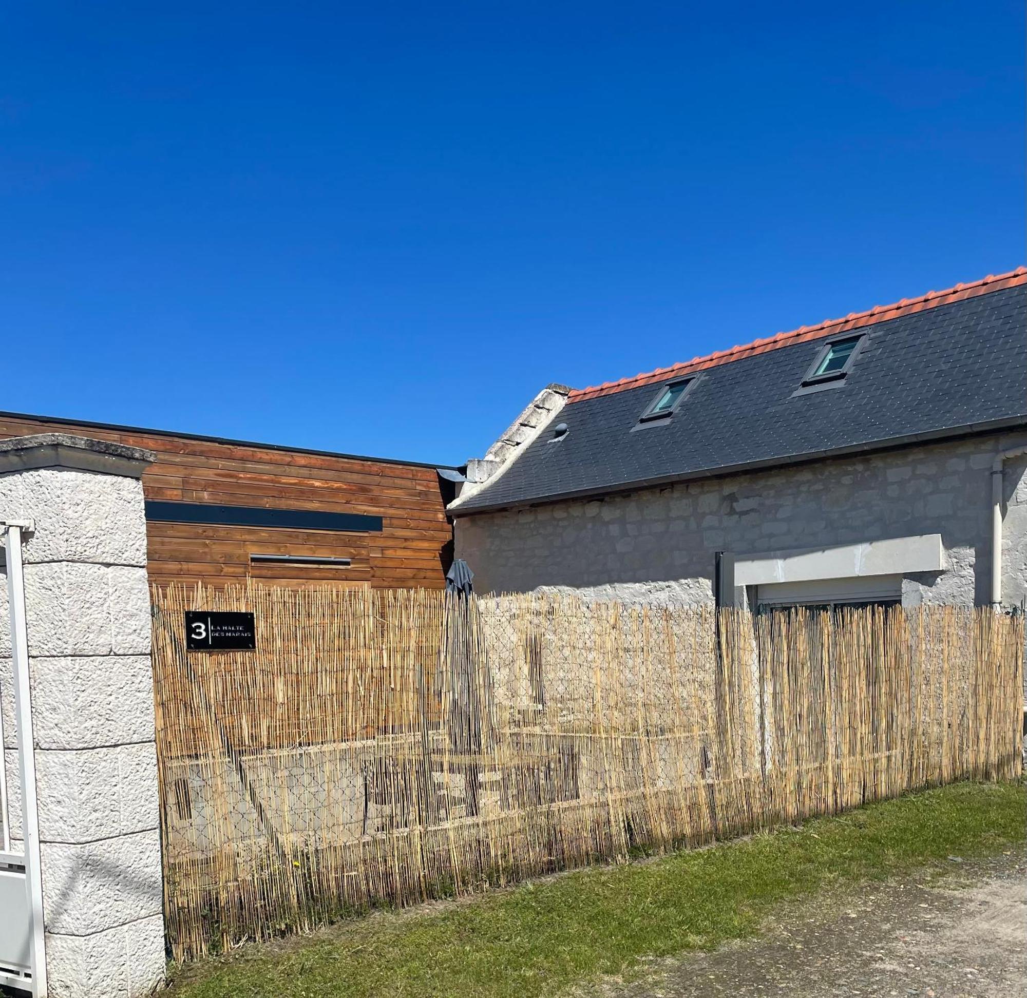 La Halte Des Marais Villa Huismes Eksteriør bilde